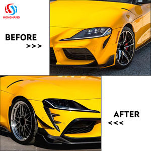 Honghang usine en gros 2 pièces/ensemble évents de pare-chocs avant en Fiber de carbone sèche adaptés pour Toyota <span class=keywords><strong>Supra</strong></span> GR A90 A91 <span class=keywords><strong>MK5</strong></span> 2020-2023 - Product Image 3