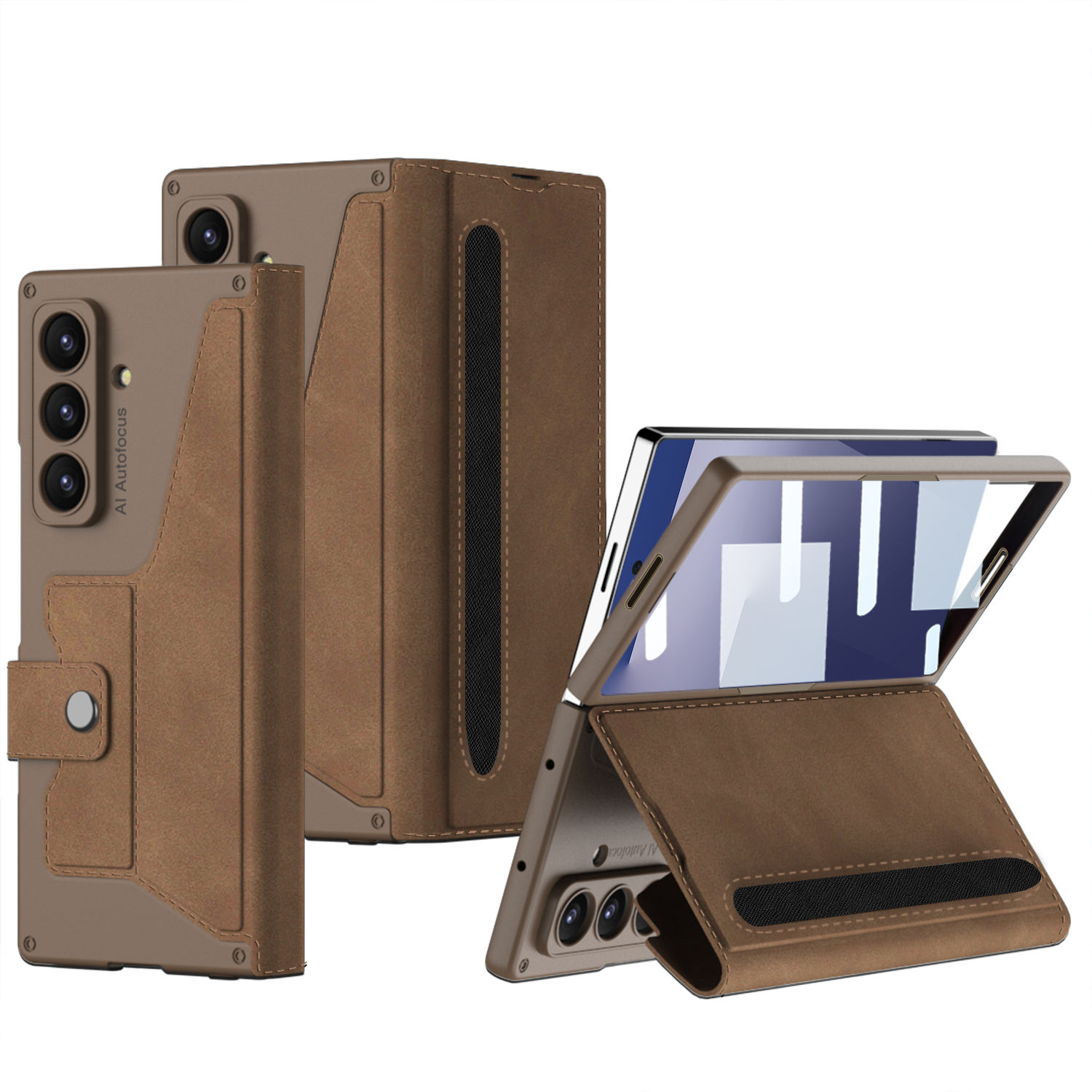 สีน้ำตาล