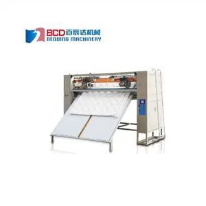 Machine automatique de découpe de tissus pour panneaux de matelas standard CE machine à coudre, à quilter et à broder avec écran tactile