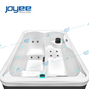 JOYEE Vente en gros Bain à remous extérieur en acrylique <span class=keywords><strong>Spa</strong></span> 3 <span class=keywords><strong>places</strong></span> Whirlpool pour hôtel familial Relaxation Direct Fabricant <span class=keywords><strong>Prix</strong></span> bon marché - Product Image 1
