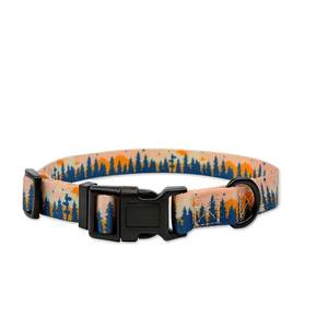 Collares de Moda para Perros, Ajustables, con Hebilla, Diseño Floral, Geométrico, Arcoíris, de Poliéster, para Todas las Estaciones - Product Image 1