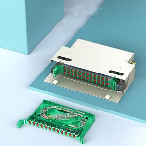 24 Poort Lc Odf Fiber Distribution Frame Compacte Patchpaneel Met Hoge Dichtheid Snelle Installatie Voor Gegevensopbouw Netwerk - Product Image 2