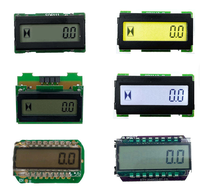 Pabrik Aikesi Menyediakan Penghitung Jam Digital LCD 12V untuk Mesin Excavator Generator Layar 6-Digit Penyimpanan Data 10 Tahun