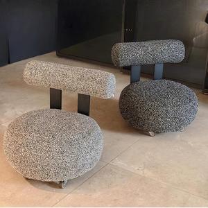 Nordique Moderne Designer Salon Canapé Crème Style Lumière De Luxe En Bois Massif Loisirs Chaise <span class=keywords><strong>Internet</strong></span> Célébrité Meubles De Maison - Product Image 3