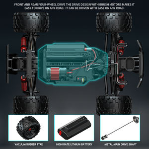 Coche de Escalada Todoterreno SMRC <span class=keywords><strong>Big</strong></span> Foot de Alta Velocidad a Escala 1:14, 2 Canales, Listo para Usar, Modelo RC Profesional - Product Image 6