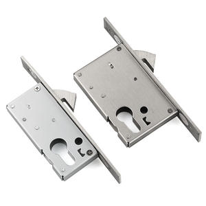 यूरोपीय मानक स्लाइडिंग दरवाजा हुक लॉक बॉडी 30/50 एज दूरी स्टेनलेस स्टील सिंगल हुक वाला लॉक बॉडी - Product Image 4