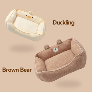 Série animale de conception mignonne de haute qualité Ours brun <span class=keywords><strong>Den</strong></span> carré doux et chaud pour une utilisation en gros - Product Image 3