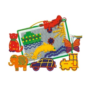POTENCIAL Fabricante personalizado de fábrica, superventas, juguetes educativos diy para niños, juego de tablero de clavijas, - Product Image 2