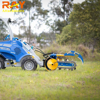 Trancheuse et accessoires de haute qualité pour tracteur de tracteur, Machine à laver pour pelle, rail à glissement, accessoire de bricolage