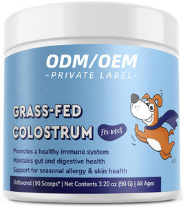 Oem/odm דשא האכלה <span class=keywords><strong>bovine</strong></span> תוספת אבקת קולוסטרום עבור כלבים-חיסונית הקלה באלרגיה לטיפול בעור לכל הגזעים - Product Image 1