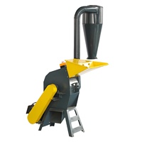 CF198 CF198A CF198B 7,5 CV Entraîné par un moteur à essence essence électrique 4 kW 8 CV diesel Broyeur de coques de noix de coco Broyeur de maïs à marteaux