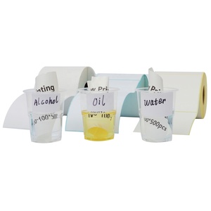 BPA miễn phí rõ ràng in ấn không thấm nước nhãn giấy siêu thị nhiệt dán thực phẩm ngày mã vạch trực tiếp nhiệt dính nhãn - Product Image 4