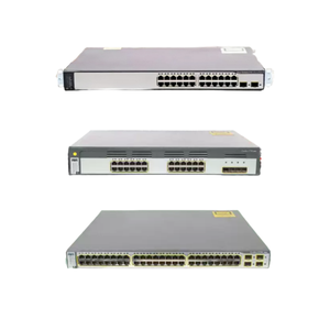 Commutateurs d'entreprise empilables à trois niveaux WS-C2960X-24TS-L SFP-10G-SR-S 3750G, modèles WS-C3750G-12S-S, WS-C3750G-48TS-S, WS-C3750G-24TS-S - Product Image 6