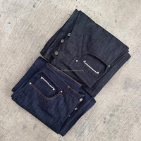 Custom Hommes Jeans 14oz Pantalon en denim japonais à lisière lourde de haute qualité Récupération japonaise Raw Selvedge Baggy Jean pour hommes
