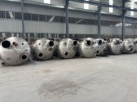 Réservoir en acier inoxydable sur mesure HY-C008 OEM avec jauge de niveau de liquide et port de ventilation, capacité 8000 kg, fabriqué en Chine