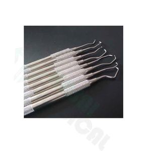 Nouvelle arrivée 4 pièces Curette dentaire professionnelle Curettes d'os parodontaux Perio Dental Scaler Instrument Tool - Product Image 6