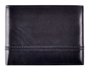 Men's Bifold Wallet Crafted From Full Grain Leather Offering RFID Protection and Sleek Organized Storage - Product Image 1