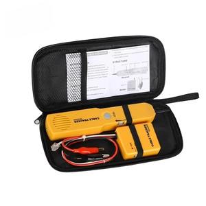 Portátil Profissional Tone Line Finder <span class=keywords><strong>Cable</strong></span> <span class=keywords><strong>Tester</strong></span> RJ11 Telefone Wire Tracker Tool Kit para FTTH 4G Nova Zelândia Post Enviado - Product Image 3
