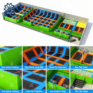 Equipo de Parque de Trampolines de Diseño Personalizado Gratuito, Parque Infantil Comercial Interior, Centro de Juegos, Parque de Trampolines para Niños - Product Image 4
