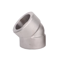 HENGYANG Factory Direct Haute Pression 2000 #   3000 #   6000 #   9000 #   Coude de soudure à douille en acier inoxydable à 45 degrés, norme ASTM/ASME
