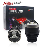 Phare antibrouillard LED laser triple direct GTW 3,0 pouces - Lentille bi-xénon 3 couleurs, faisceau haut/bas super lumineux, ajustement universel, vente en gros