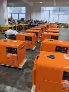 Soundproof Silent Diesel Generator Auto Open Frame ATS Waterproof Canopy 12-25kva Single/Three Phase Double Cylinders 220V 380V - Product Image 6