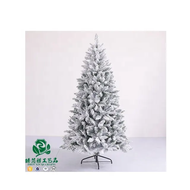 ג 'ן xin צ' י מלאכה באיכות גבוהה שלג מואר מראש עץ חג המולד Pvc עץ חג המולד