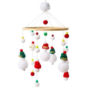 Cloches <span class=keywords><strong>de</strong></span> lit <span class=keywords><strong>de</strong></span> <span class=keywords><strong>noël</strong></span> jouet nouveau-né bébé poussette apaisante lit suspendu père <span class=keywords><strong>noël</strong></span> hochets cloches <span class=keywords><strong>de</strong></span> lit en bois - Product Image 4