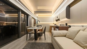 Casa Contenedor Modular de 20 pies con Paneles Sándwich, Diseño de Hotel Cápsula Espacial, Iluminación LED Ambiental y Sistema de Control por Voz - Product Image 6