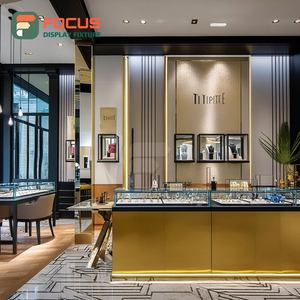 Fabricante de Sistemas de Exhibición de Joyería Minimalistas Personalizados, Mostrador de Exhibición Comercial con Superficie Pulida - Product Image 1