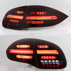 Feux de <span class=keywords><strong>voiture</strong></span> pour Porsche 958 Cayenne Feu arrière LED 2011-2014 Feu arrière Signal Drl Arrêt Frein Animation Automobile Accessoire - Product Image 5