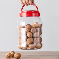 Vente chaude bouteille en plastique transparent de grande capacité matériau PET kimchi de qualité alimentaire et bouteille de stockage de grains divers