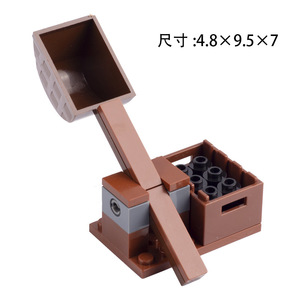 100-20 Bloques de Construcción Creativos MOC, Juguetes 3010 3009 3008, Ladrillos para Construir Escenas de Castillos Antiguos/Soldados/Armas de Asedio (NO.PA01264) - Product Image 2