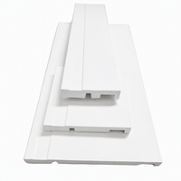 RUITONG Plinthe moderne en PS Plinthe moulée imperméable pour villa intérieure en polystyrène PVC MDF bois usage intérieur