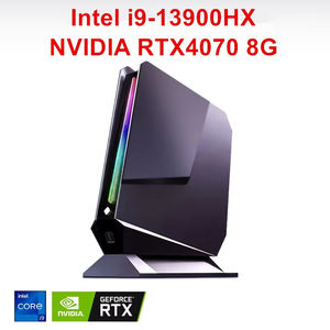 Mini PC para Juegos de 13.ª Generación, Nvidia RTX 4070 4060 8G, <span class=keywords><strong>Intel</strong></span> <span class=keywords><strong>I9</strong></span> 13900H I7 13700H 12900H, RGB, Mini Computadora de Escritorio para Gamers, Barebone, WiFi6 - Product Image 1