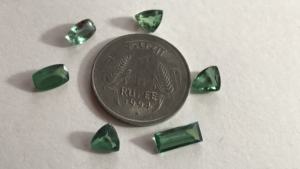 Gema suelta que cambia de color raro, formas mezcladas para joyería, chrysoberil, alejandrita - Product Image 2