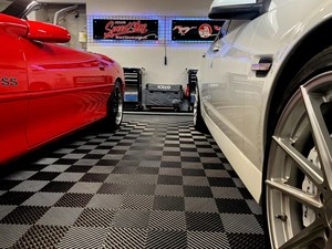 Tapis de sol de <span class=keywords><strong>garage</strong></span> en plastique robuste SUEZ, antidérapant, surface en parquet, pour atelier de réparation automobile 4S, <span class=keywords><strong>garage</strong></span> - Product Image 6