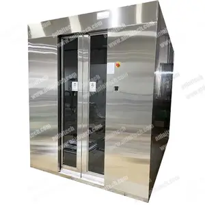 Mechanical Electronic Smart Control Dust Free Modular Booth Air Shower With Sensor Door for Clean Room