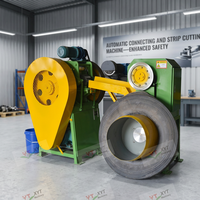 Machine de découpe automatique de blocs de caoutchouc QK350 pour ligne de recyclage de pneus usagés