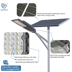 Custom High Quality Aluminum LED <b>Solar</b> Street Lights Outdoor Waterproof IP65 to 67 <b>Solar</b> <b>Power</b> Street <b>Lamp</b> for Roads, Farm - Product Image 2