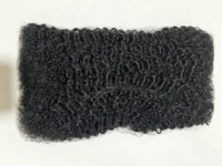 Extensions de cheveux afro 100% naturels, texture crépue, 8-18 pouces, cheveux Remy, trame simple pour tressage