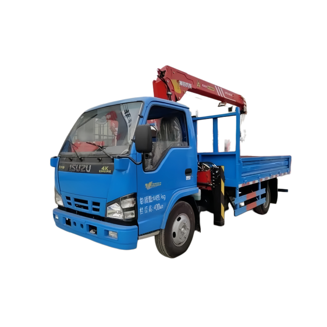 Hydraulic Telescopic Boom Truck Mounted Crane Truck  Construction Lifting Vehicle for Sale