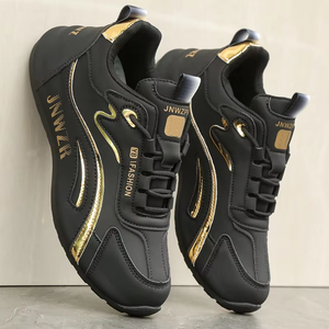 Zapatos para Hombre Impermeables, Antideslizantes, Resistentes al Desgaste, Ligeros, de PU de Alta Gama, para Viajes, Deportes y Ocio - Product Image 6