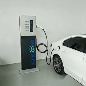 Chargeur intelligent pour VE 22 kW monophasé/triphasé, entrée 220V/380V, protection contre les surtensions et les fuites, montage sur socle - Product Image 1