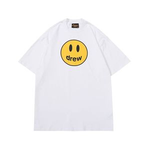 Camiseta informal holgada de algodón puro de marca de moda para hombre y mujer, top versátil con estampado Casablan de media manga - Product Image 3