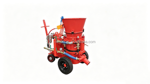 Máquina de Hormigón Proyectado de Alto Rendimiento con Motor de Aire para Mezcla Seca, Refractaria y Actualizada - Product Image 2