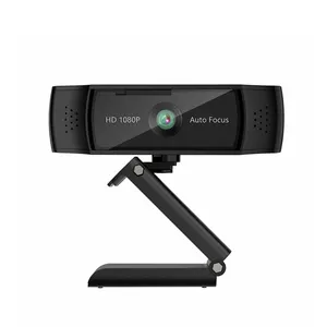 HD1080P Webcam In Streaming Gaming Conferenza Android TV Box Macchina Fotografica del PC con Due Mic Ampio Angolo di C17