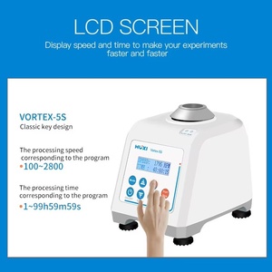 เครื่องเขย่าสารในห้องปฏิบัติการ Veidt Lab Vortex-5 ทำจากพลาสติก ABS ป้องกันแสง สำหรับผสมสารในหลอดทดลอง - Product Image 4