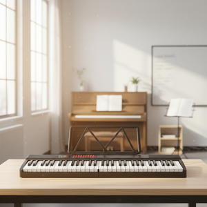 <span class=keywords><strong>Piano</strong></span> Digital Portátil Plegable de 61 Teclas/Orgán Eléctrico con 127 Ritmos, 128 Tonos, 79 <span class=keywords><strong>Canciones</strong></span> de Demostración, Recargable y Ligero - Product Image 3