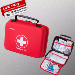 Kit de <span class=keywords><strong>Primeros</strong></span> <span class=keywords><strong>Auxilios</strong></span> Compacto para Auto, con Certificación CE, Diseñado para Atención Médica de Emergencia Familiar, Marca Ori-power - Product Image 1